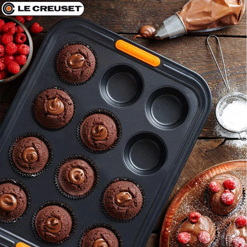 40x30 cm - Forme Speciali Stampo Muffin Rettangolare 12 Impronte Antiaderente - Image 2