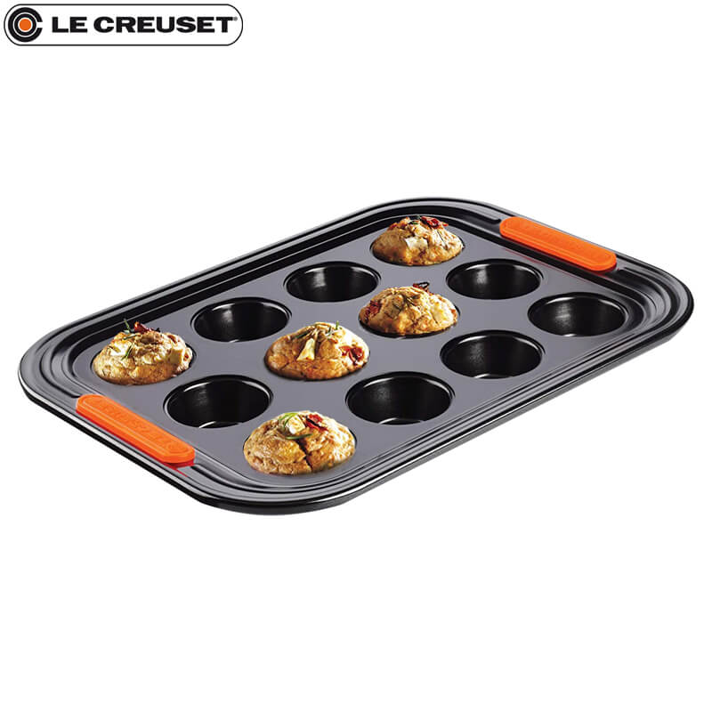 40x30 cm - Forme Speciali Stampo Muffin Rettangolare 12 Impronte Antiaderente - Image 3