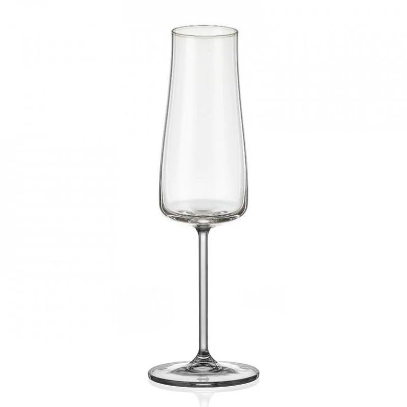 42 cl - Bravissimo Calice Flute in Vetro - Set 6 Pezzi