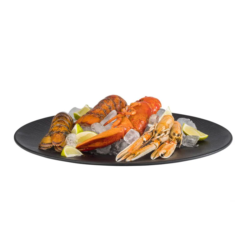 42 cm - Nero Vassoio In Melamina - Set 6 Pz - Image 2