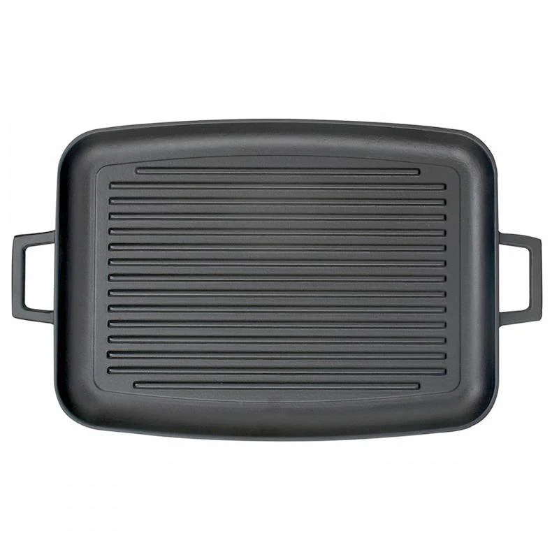 42x31 cm - Bistecchiera Rettangolare In Ghisa Smaltata - Image 3