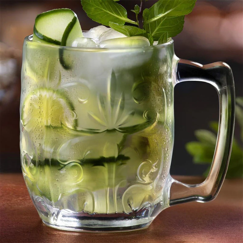 43 cl - Tattoo Bicchiere Moscow Mule in Vetro - Set 4 Pezzi - Image 3