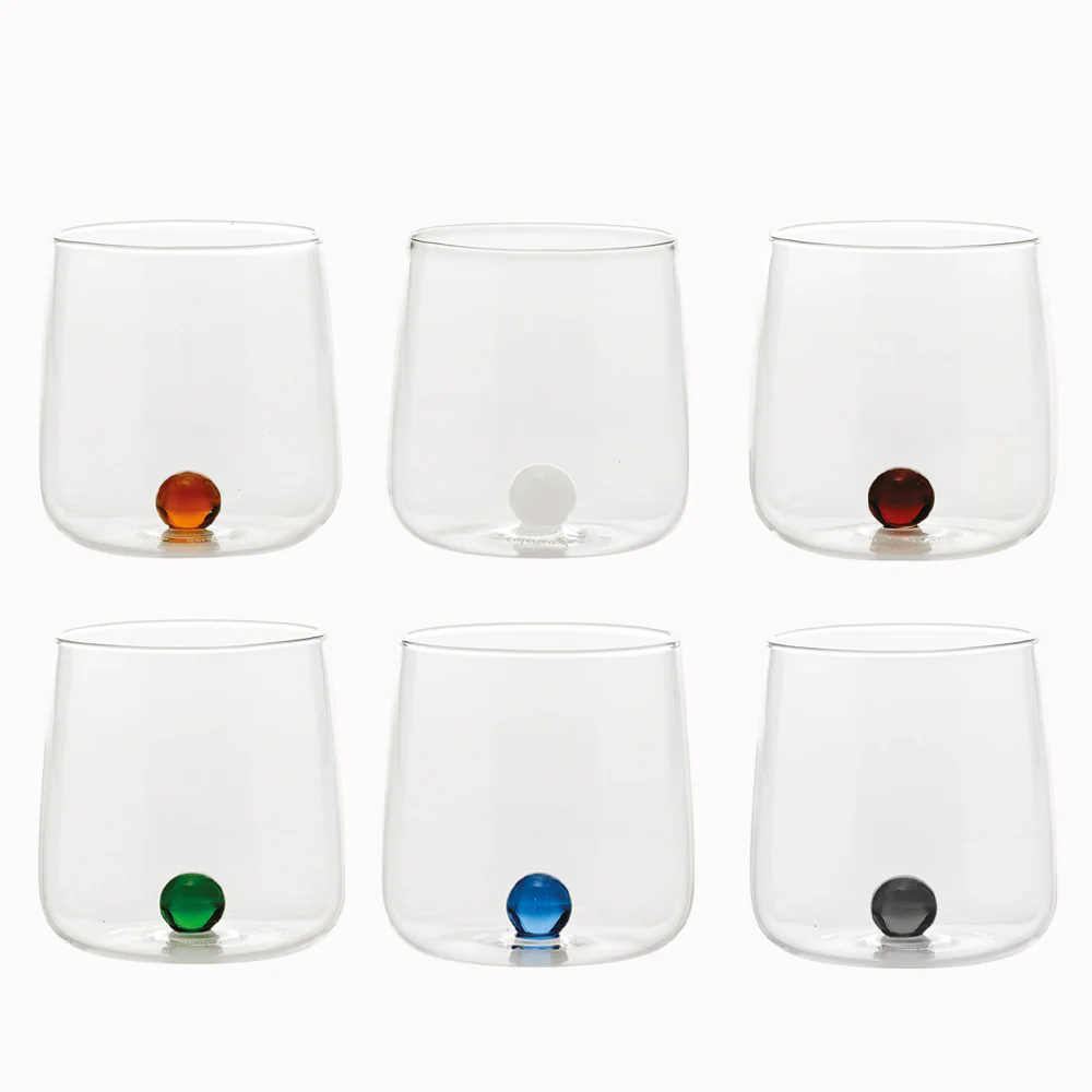44 cl - Bilia Bicchiere Acqua Bilia Colorata in Vetro Borosilicato - Set 6 Pezzi - Image 29
