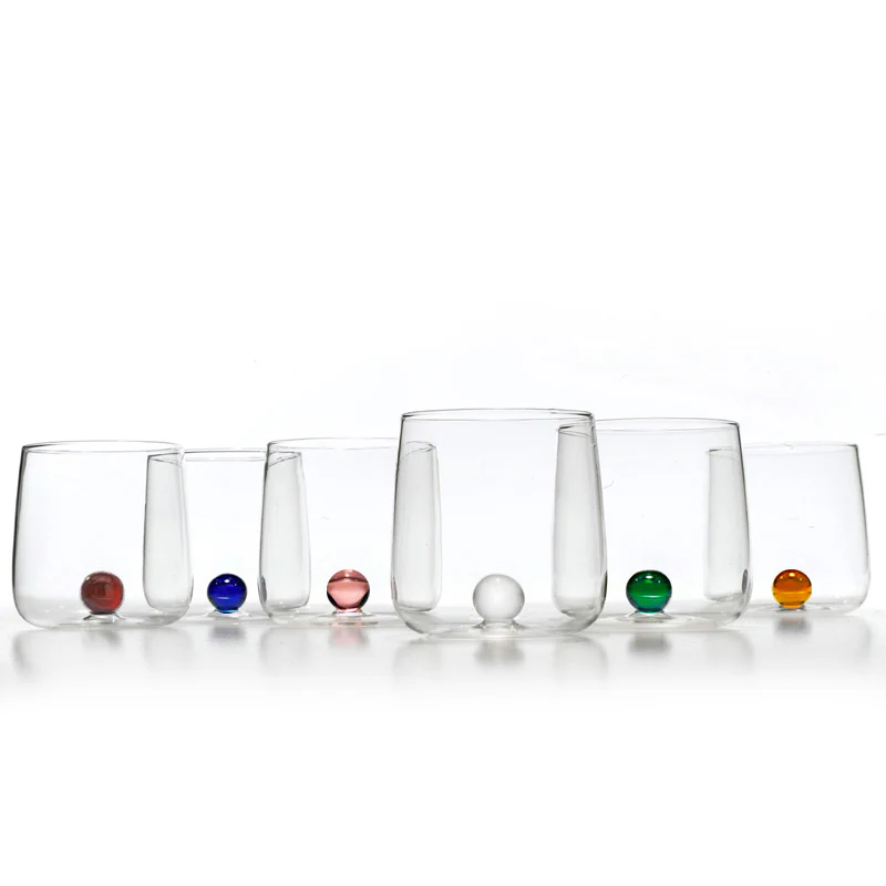 44 cl - Bilia Bicchiere Acqua Bilia Colorata in Vetro Borosilicato - Set 6 Pezzi - Image 3