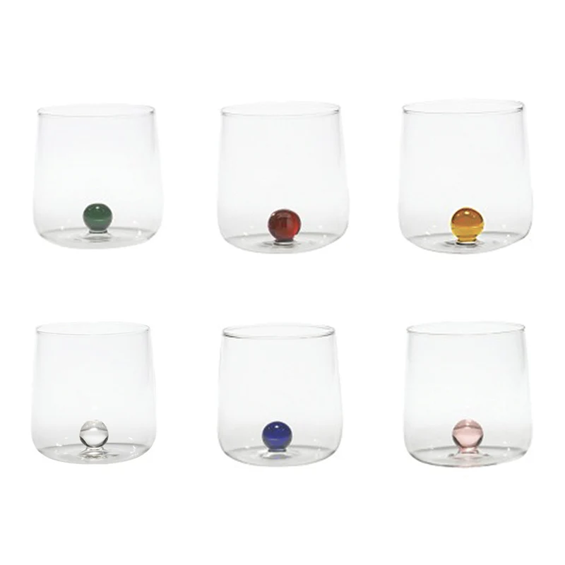 44 cl - Bilia Bicchiere Acqua Bilia Colorata in Vetro Borosilicato - Set 6 Pezzi - Image 5