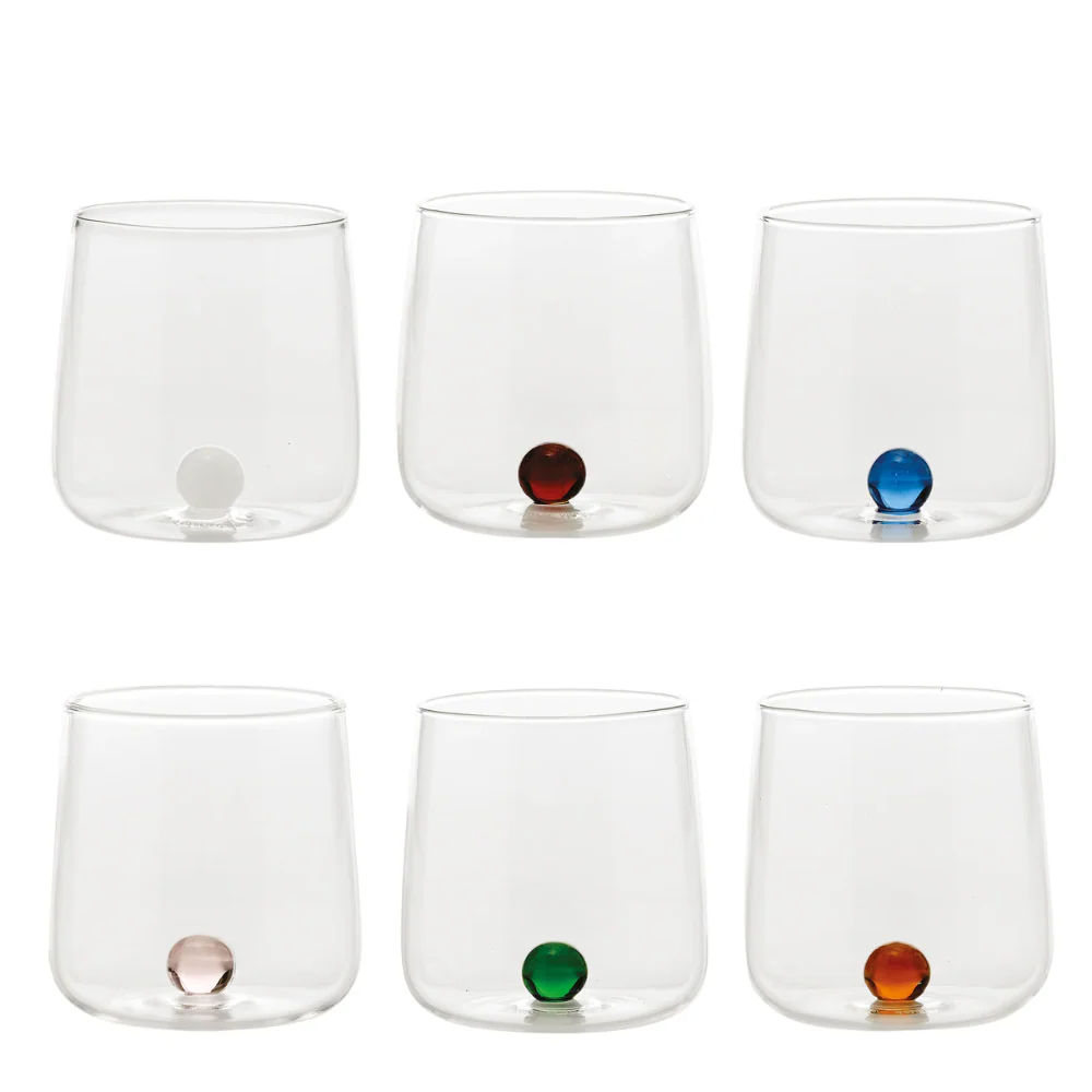 44 cl - Bilia Bicchiere Acqua Bilia Colorata in Vetro Borosilicato - Set 6 Pezzi - Image 8