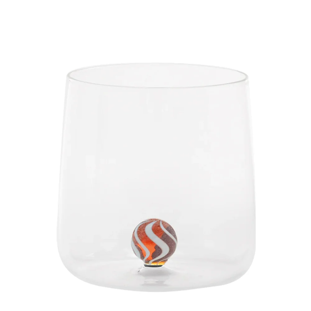 44 cl - Bilia Candy Bicchiere Acqua Fatto a Mano In Vetro Set 4 Pz - Image 8