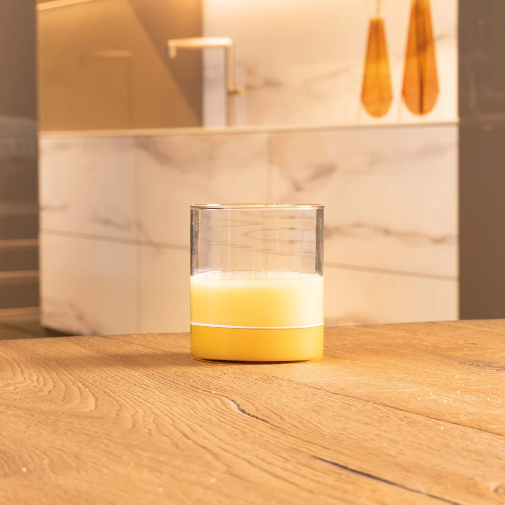 44 cl - Filo Bianco Bicchiere Acqua Tumbler In Vetro Borosilicato Set 4 Pz - Image 13