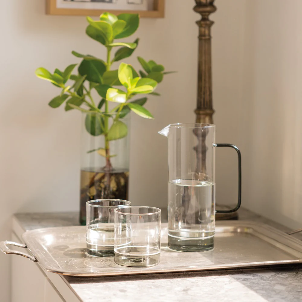 44 cl - Filo Bianco Bicchiere Acqua Tumbler In Vetro Borosilicato Set 4 Pz - Image 7