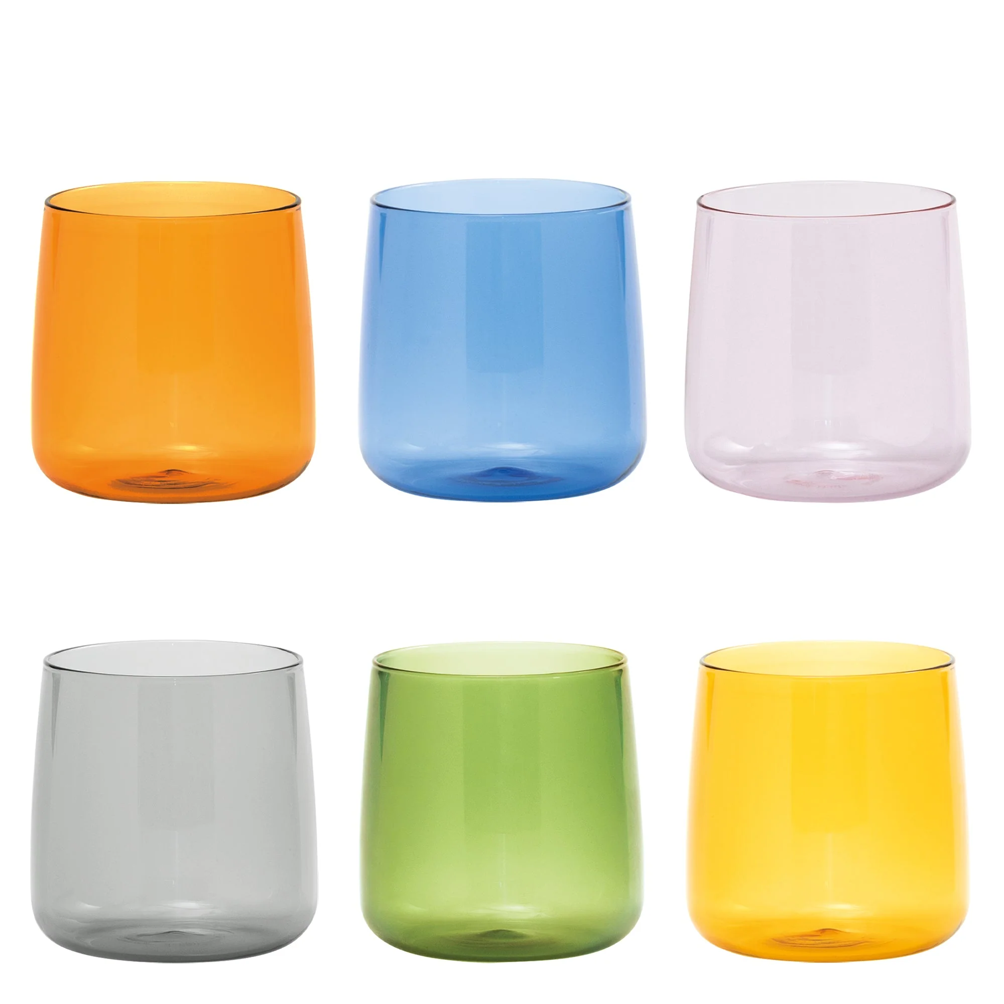44 cl - No Bilia Bicchiere Acqua Fatto a Mano In Vetro Set 6 Pz - Image 9