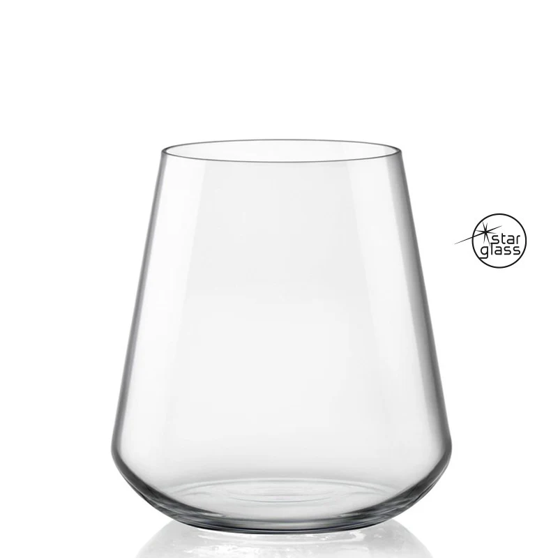 45 cl - InAlto Uno Bicchiere Acqua in Vetro - Set 6 Pezzi - Image 4