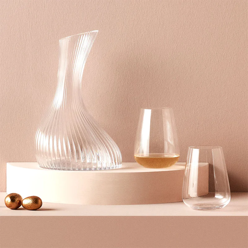 45 cl - Stem Zero Vertigo Bicchiere Acqua in Vetro - Set 2 Pezzi - Image 2