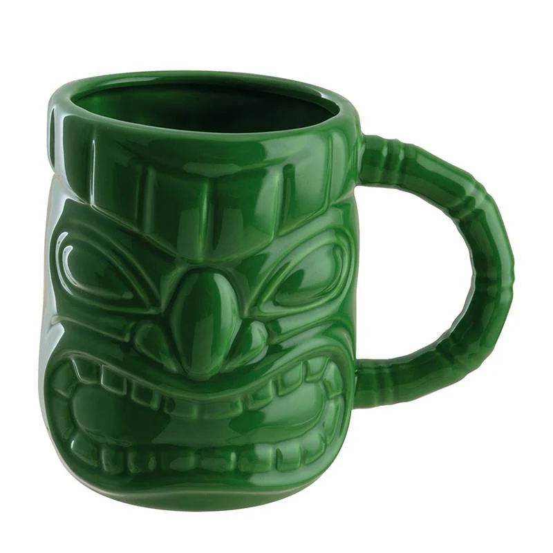 45 cl - Tiki Bicchiere In Ceramica