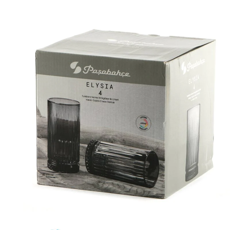45 cl - Elysia Bicchiere Cocktail in Vetro - Set 4 Pezzi - Image 4