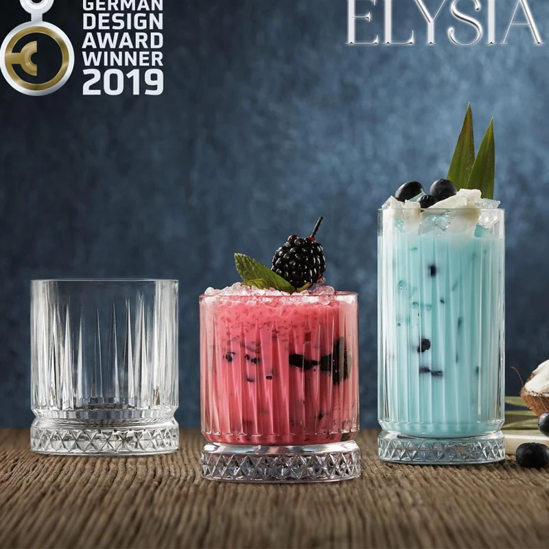 45 cl - Elysia Bicchiere Cocktail in Vetro - Set 4 Pezzi - Image 6