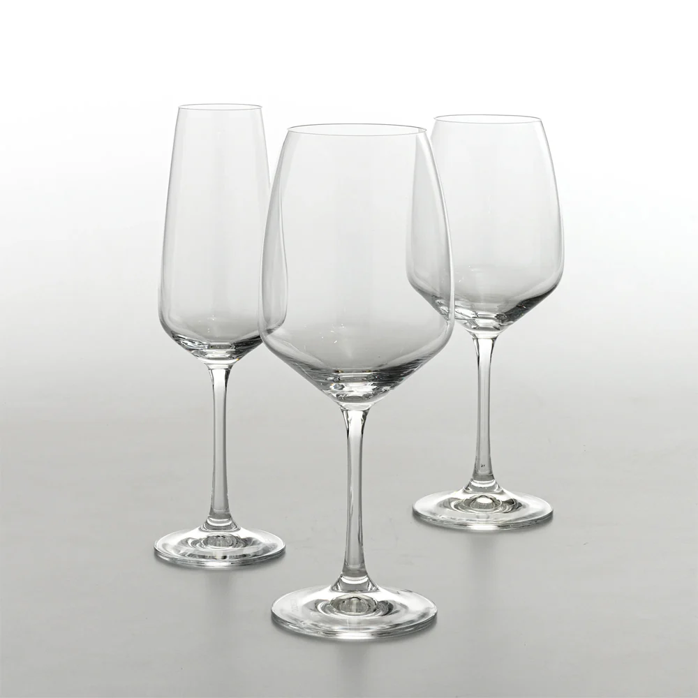 45 cl - Scaligero Calice Vino Bianco In Vetro - Set 6 Pz - Image 2