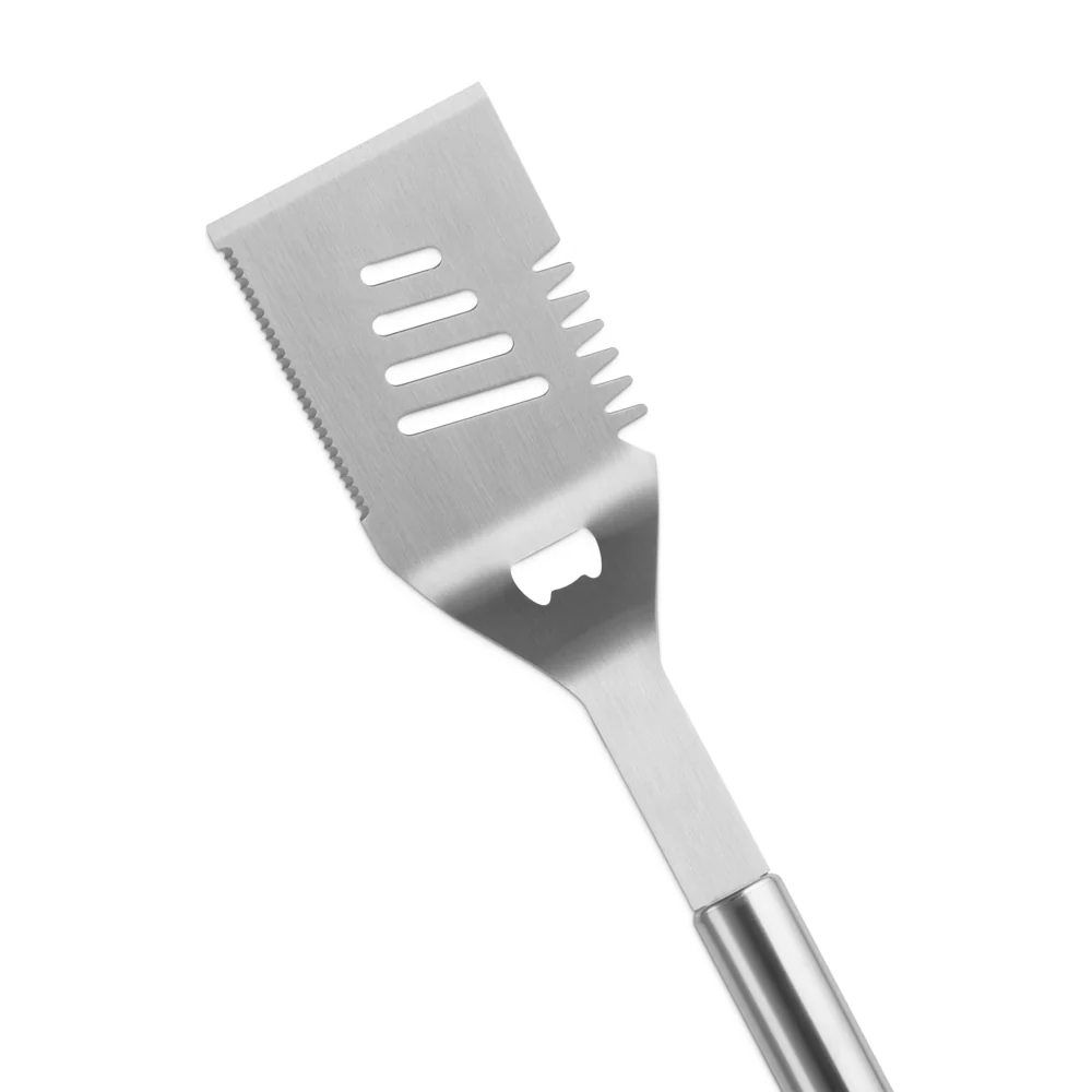 45 cm - BBQ Outdoor Spatola Piatta In Acciaio Inox - Image 2