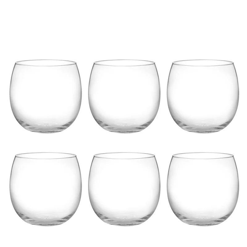 46 cl - Bubbly Bicchiere Acqua in Vetro - Set 6 Pezzi - Image 4
