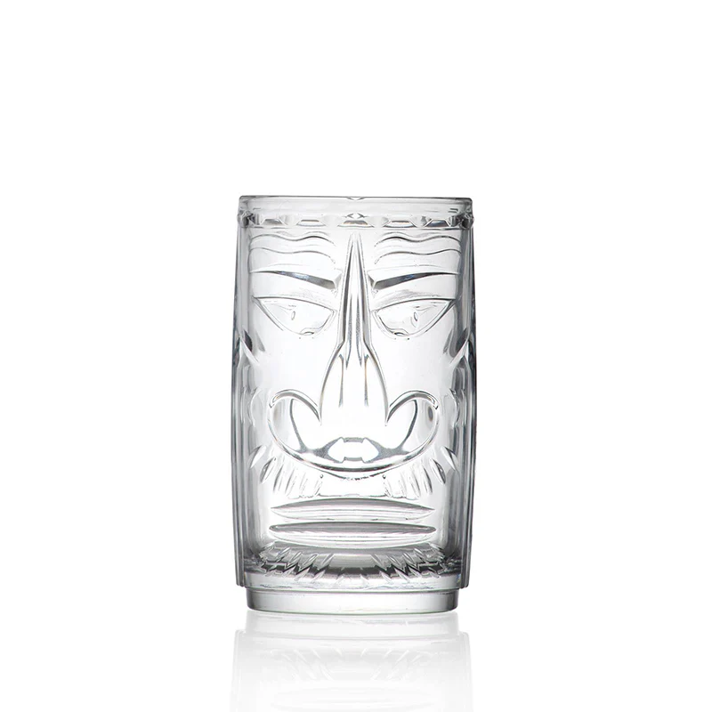 46 cl - Tiki Sardinia Bicchiere Bibita in Vetro - Set 4 Pezzi