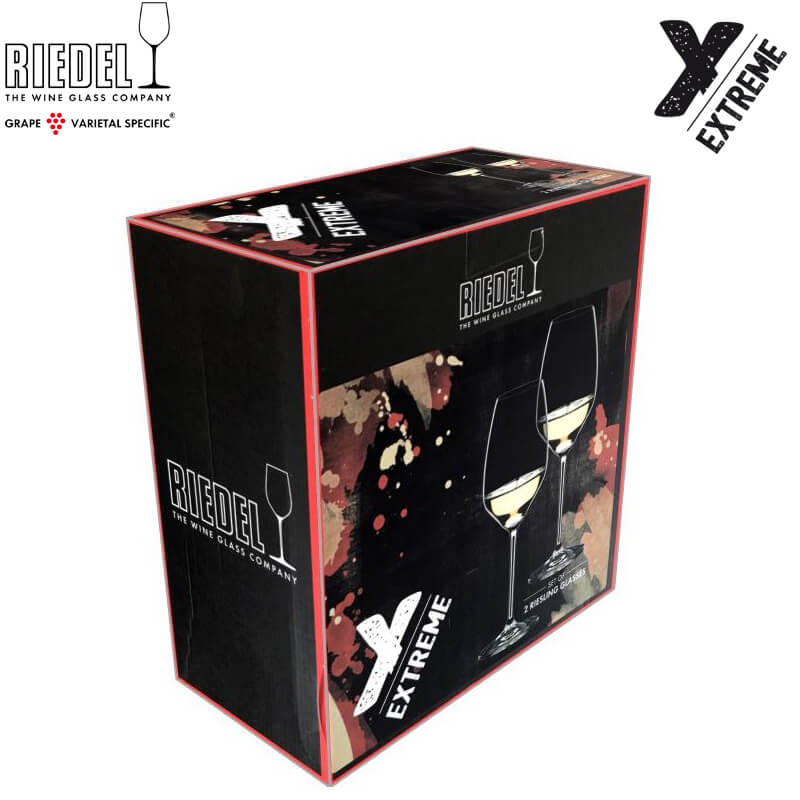 46 cl - Extreme Calice Vino Bianco Riesling in Vetro - Set 2 Pezzi - Image 3