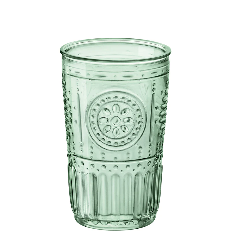 47.5 cl - Romantic Bicchiere Bibita in Vetro Temperato - Set 4 Pezzi - Image 3