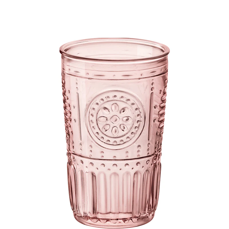 47.5 cl - Romantic Bicchiere Bibita in Vetro Temperato - Set 4 Pezzi - Image 5