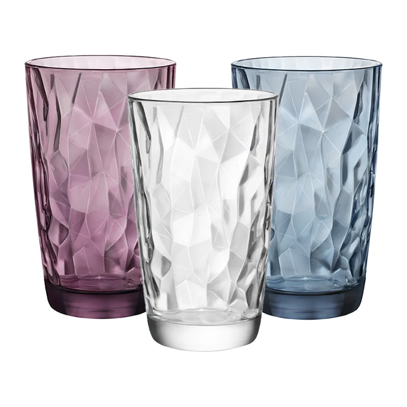 47 cl - Diamond Bicchiere Bibita in Vetro - Set 6 Pezzi - Image 9