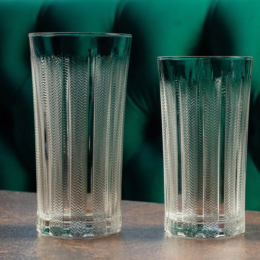 47 cl - Mosaic Bicchiere Cocktail Cooler In Vetro Set 6 Pz - Image 3