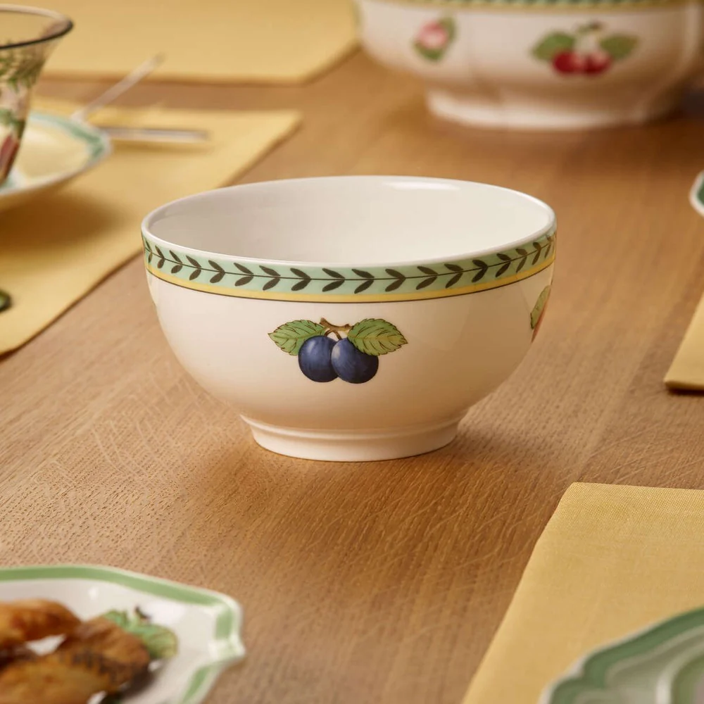 47 cl - French Garden Fleurence Coppa Macedonia In Porcellana Premium - Set 4 Pz - Image 2