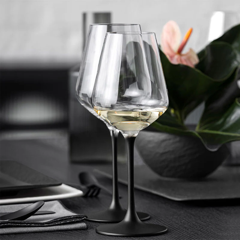 47 cl - Manufacture Rock Calice Vino Rosso in Vetro - Set 4 Pezzi - Image 4