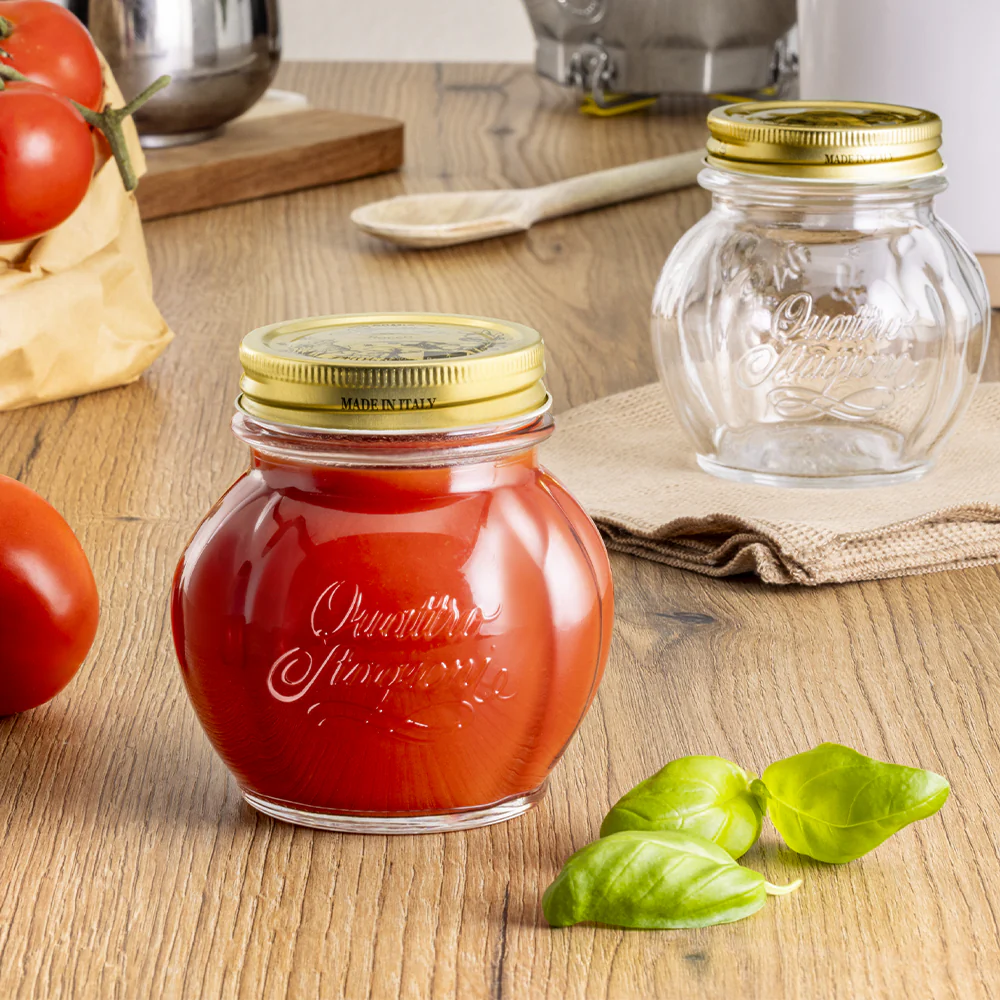 48.5 cl - Quattro Stagioni Pomodoro Vasetto In Vetro Senza Capsula - Set 6 Pz - Image 2