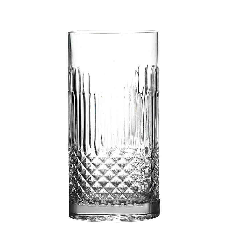 48 cl - Diamante Bicchiere Bibita in Vetro - Set 4 Pezzi - Image 4