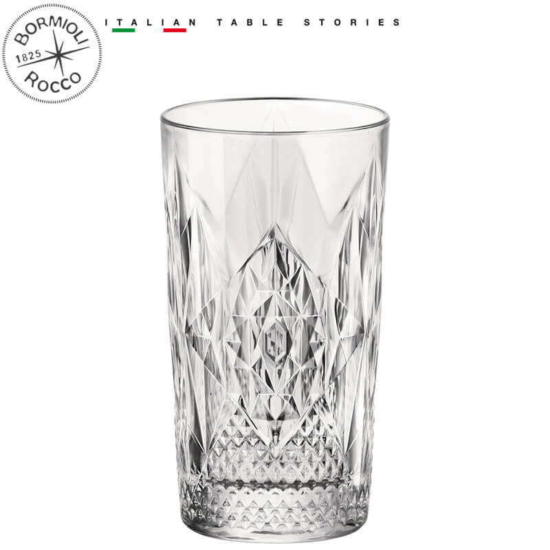 49 cl - Bartender Stone Bicchiere Bibita in Vetro - Set 6 Pezzi - Image 3