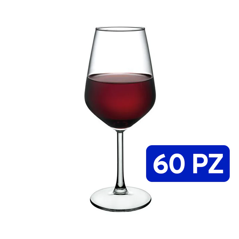 49 cl - Allegra Calice Vino Rosso Cabernet in Vetro - Set 60 Pezzi - Image 4