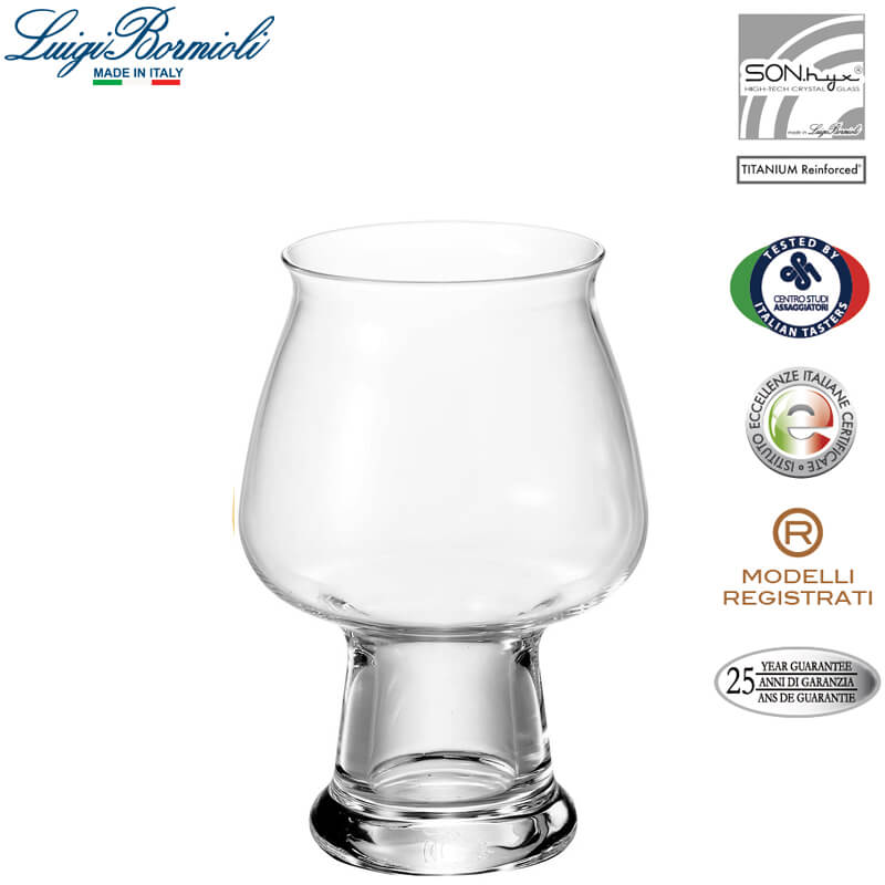 50 cl - Birrateque Cider Bicchiere Birra in Vetro - Set 2 Pezzi - Image 5
