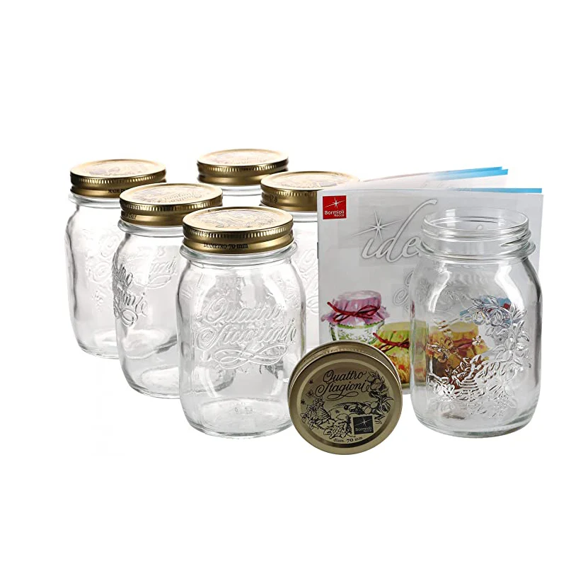 50 cl - Quattro Stagioni Vasetto Con Ricettario - Set 6 Pz - Image 2