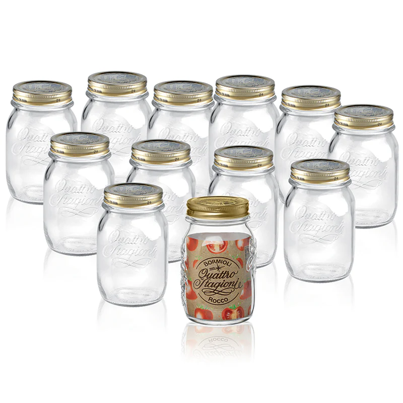 50 cl - Quattro Stagioni Vasetto - Set 12 Pz