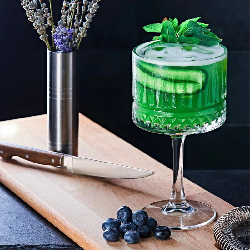 50 cl - Elysia Calice Cocktail in Vetro - Set 8 Pz - Image 5