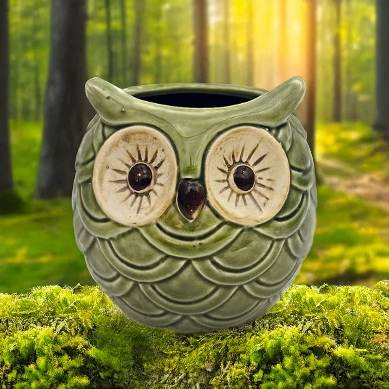 50 cl - Tiki Mug Bicchiere Cocktail Gufo In Ceramica - Image 2