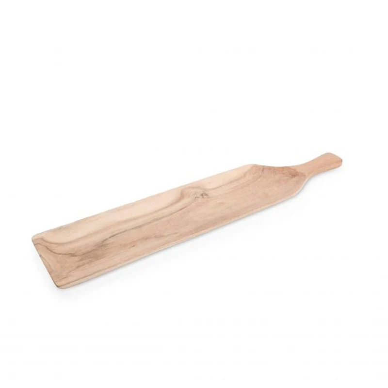 50x10 cm - Vassoio Rettangolare Con Manico In Legno