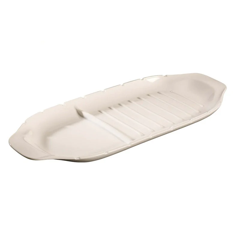 52x22 cm - BBQ Passion Piatto Portata In Porcellana - Image 4