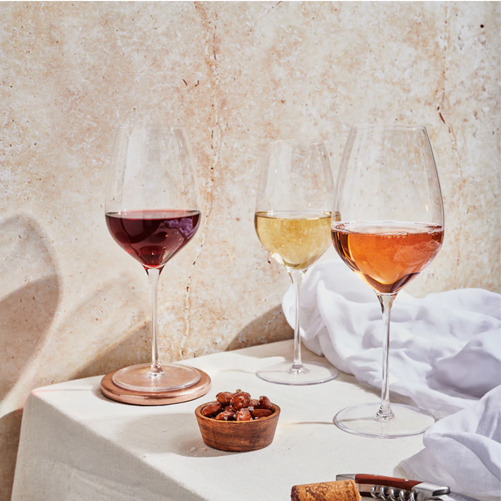 54.5 cl - Fino Calice Vino Rosso in Vetro - Set 6 Pezzi - Image 3