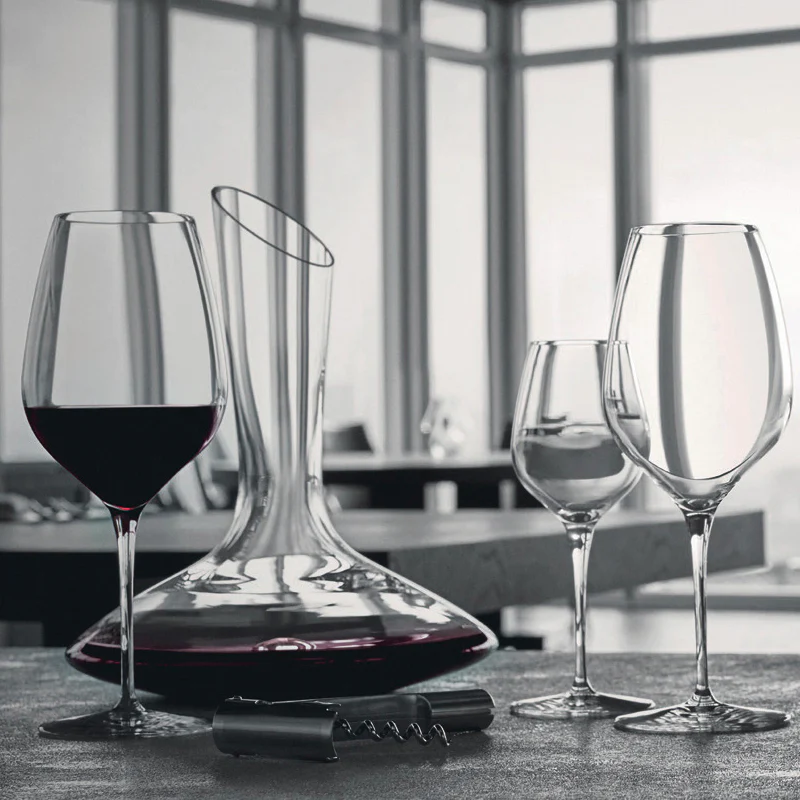 55 cl - InAlto Tre Sensi Calice Vino Rosso in Vetro - Set 6 Pezzi - Image 3