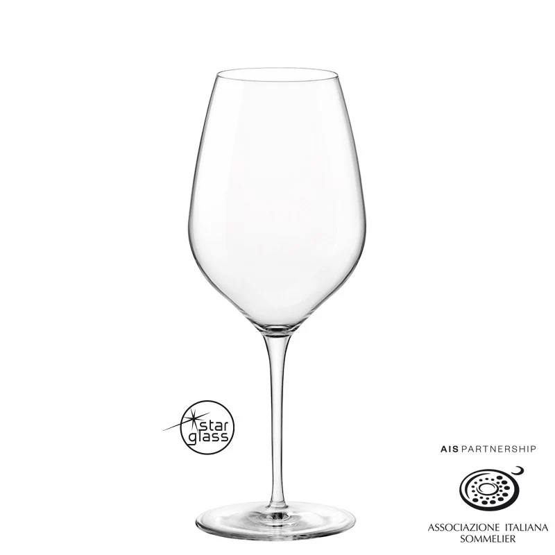 55 cl - InAlto Tre Sensi Calice Vino Rosso in Vetro - Set 6 Pezzi - Image 4