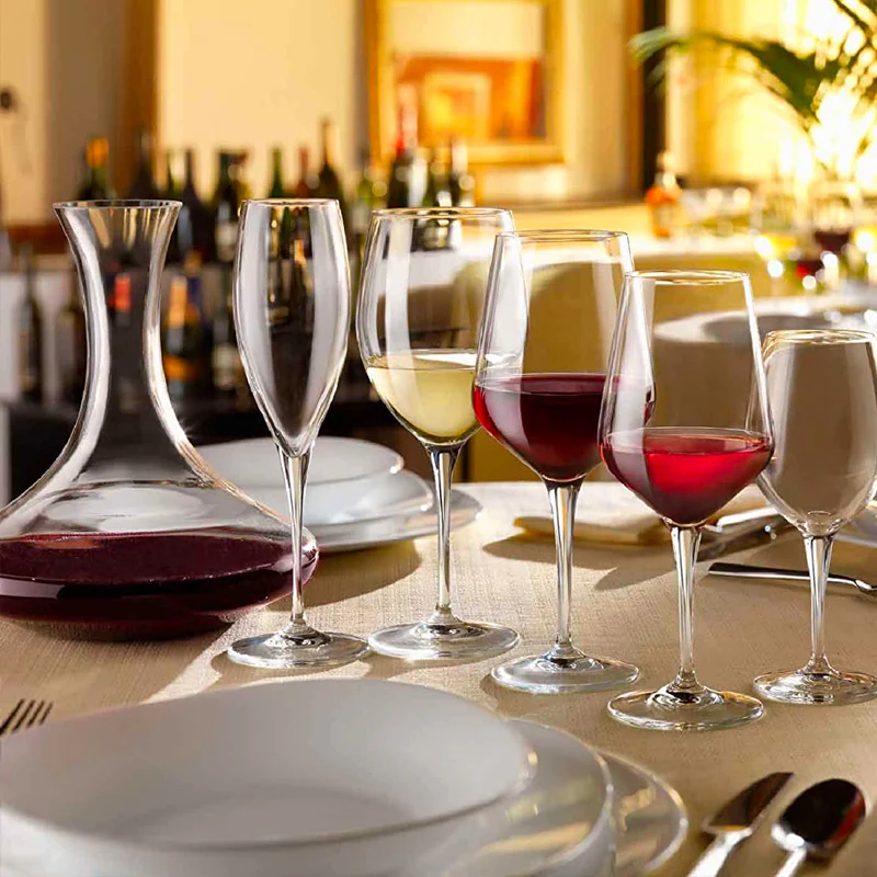 55 cl - Premium Calice Vino Rosso in Vetro - Set 6 Pezzi - Image 2