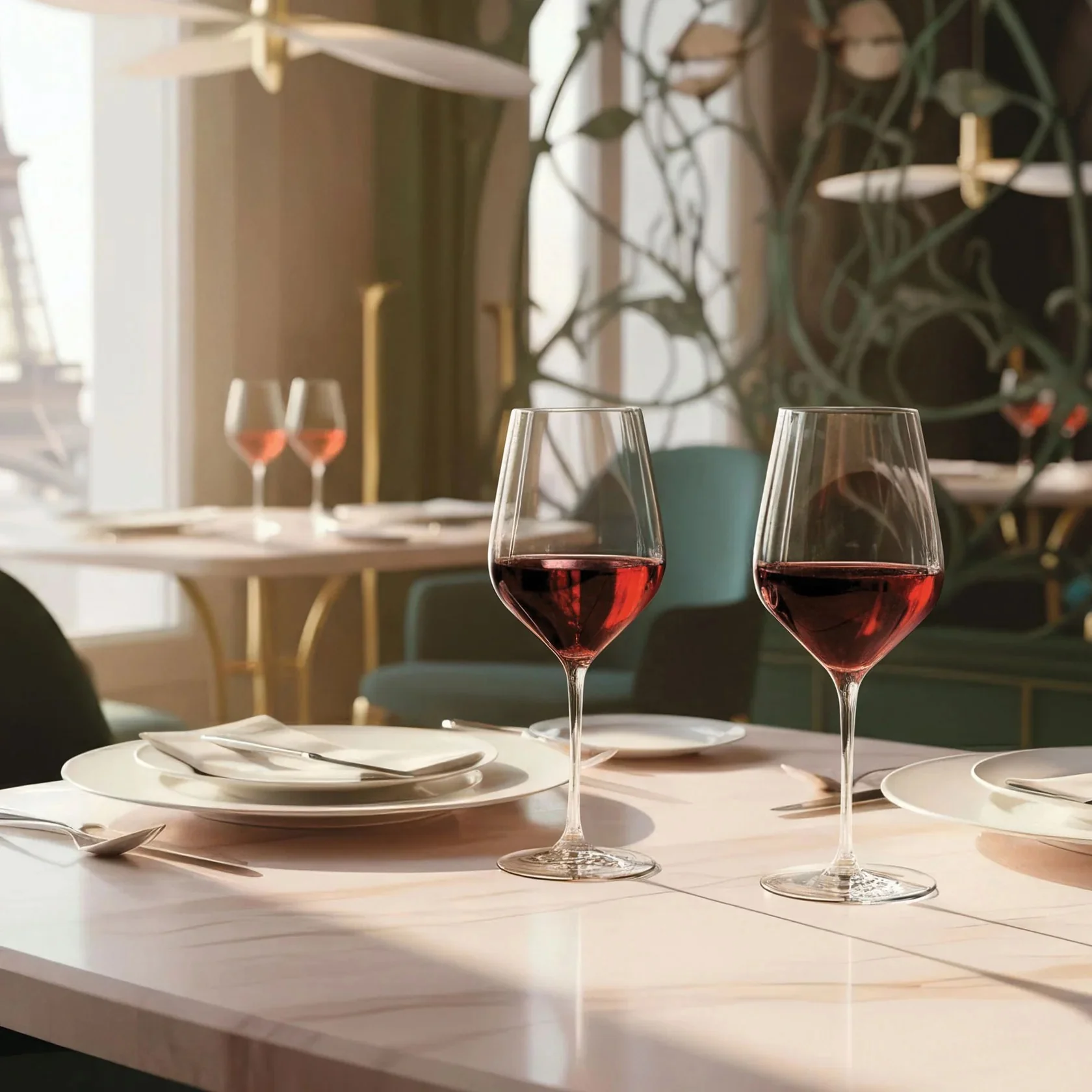 55 cl - Mylla Calice Vino Rosso In Vetro - Set 6 Pz - Image 5