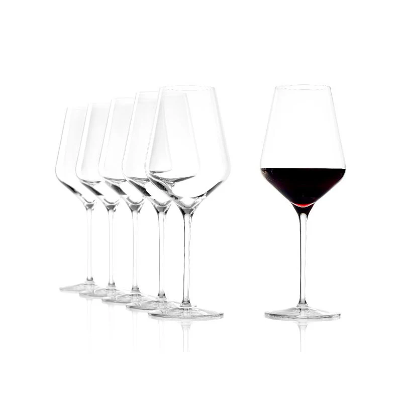 56.8 cl - Quatrophil Calice Vino Rosso in Vetro - Set 6 Pezzi - Image 3