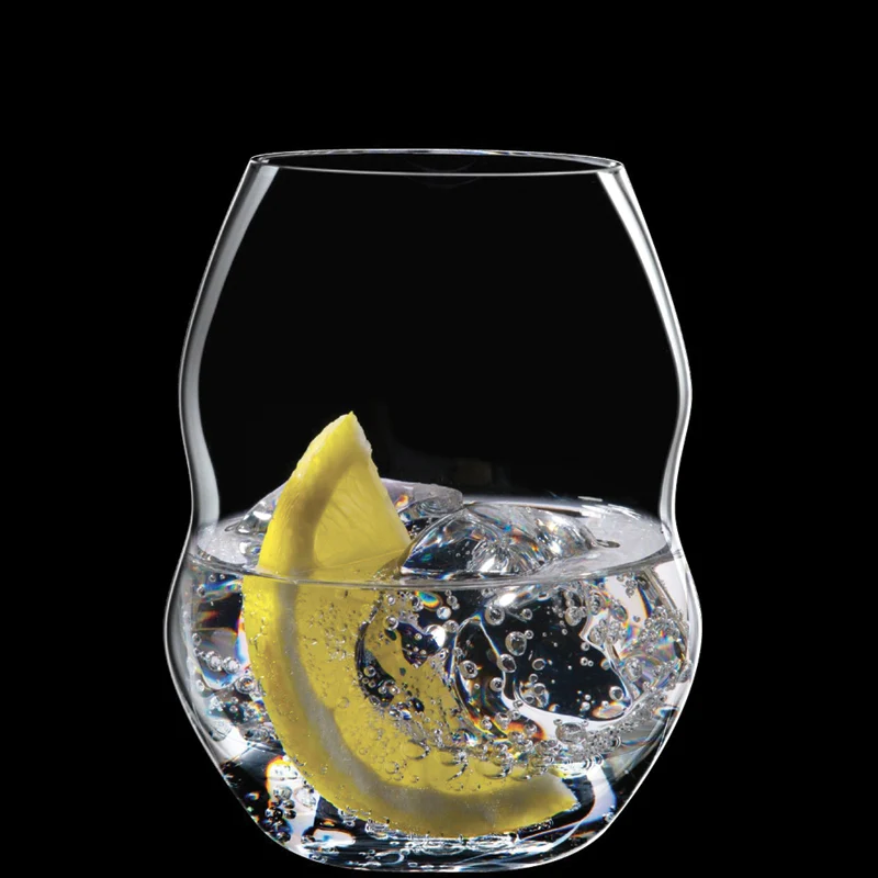 58 cl - Swirl Bicchiere Vino Rosso in Vetro - Set 2 Pezzi - Image 2