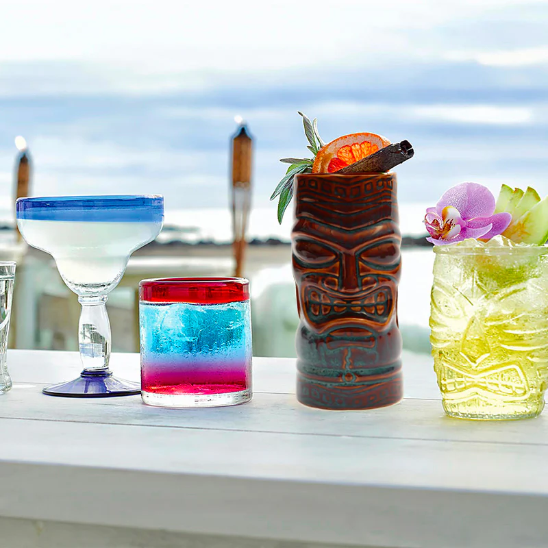 59.1 cl - Tiki Bicchiere Bibita In Ceramica - Image 5
