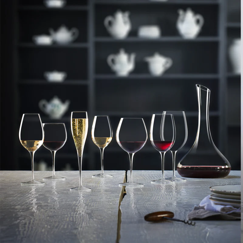 59 cl - Vinoteque Calice Vino Rosso in Vetro - Set 6 Pezzi - Image 2